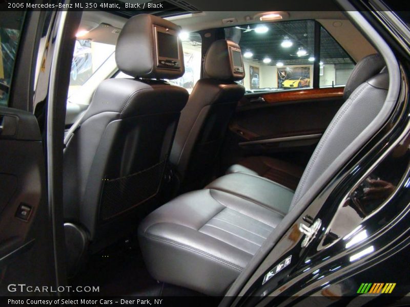 Black / Black 2006 Mercedes-Benz ML 350 4Matic