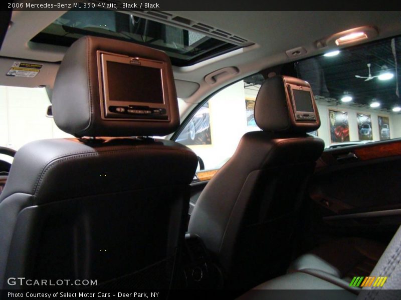 Black / Black 2006 Mercedes-Benz ML 350 4Matic