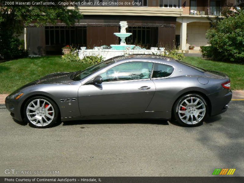 Grigio Alfieri (Silver) / Grigio Ghiaccio (Ice Grey) 2008 Maserati GranTurismo