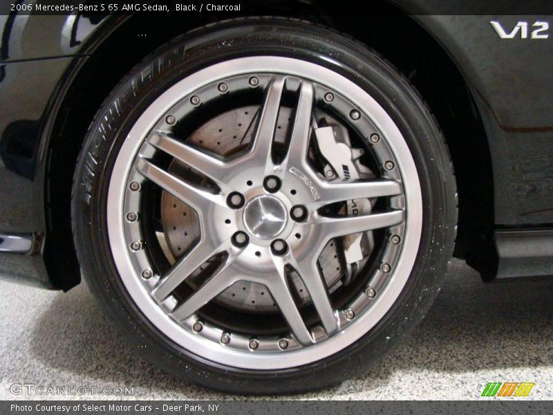 Black / Charcoal 2006 Mercedes-Benz S 65 AMG Sedan