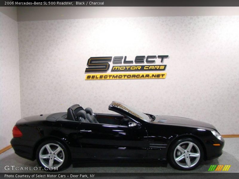 Black / Charcoal 2006 Mercedes-Benz SL 500 Roadster