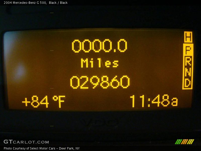 Black / Black 2004 Mercedes-Benz G 500