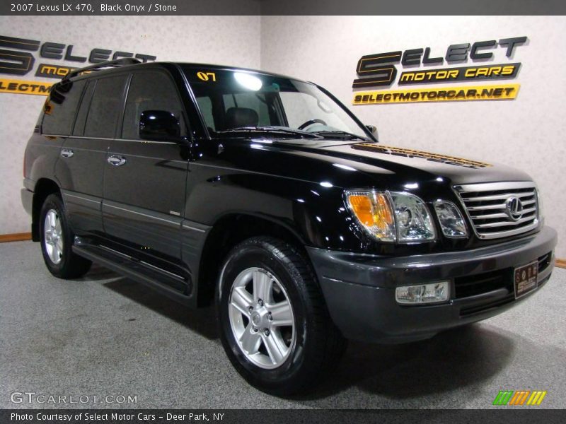 Black Onyx / Stone 2007 Lexus LX 470