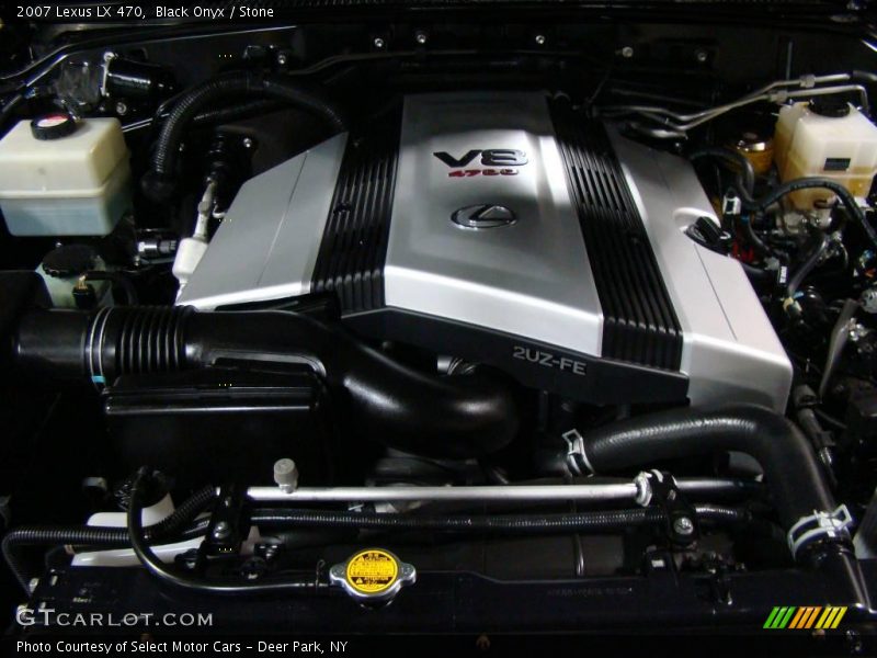 Black Onyx / Stone 2007 Lexus LX 470