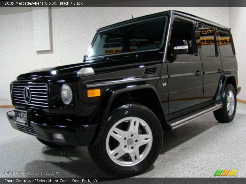 Black / Black 2005 Mercedes-Benz G 500
