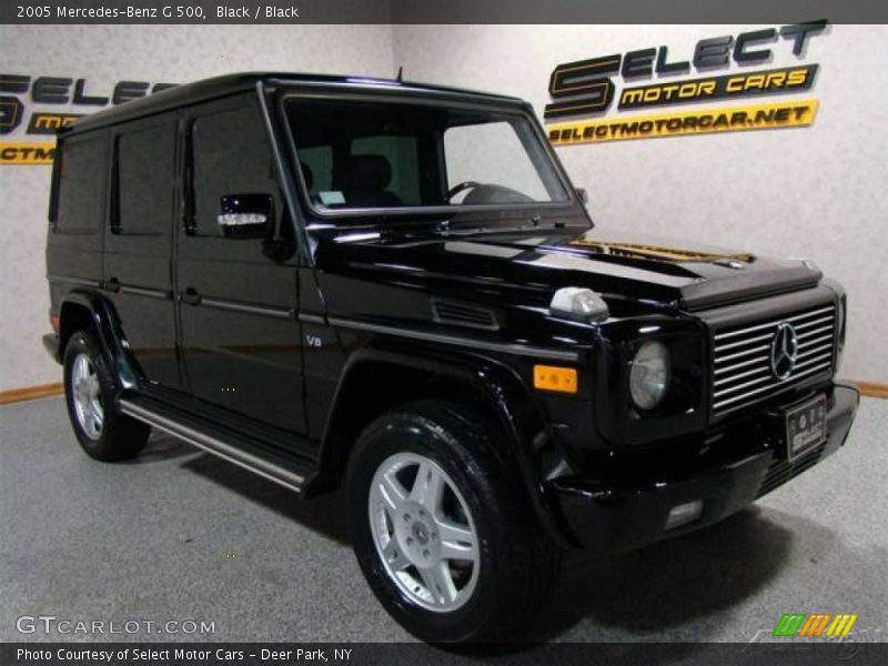 Black / Black 2005 Mercedes-Benz G 500