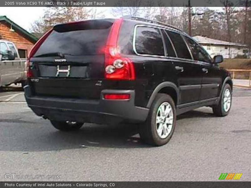 Black / Taupe/Light Taupe 2005 Volvo XC90 T6 AWD