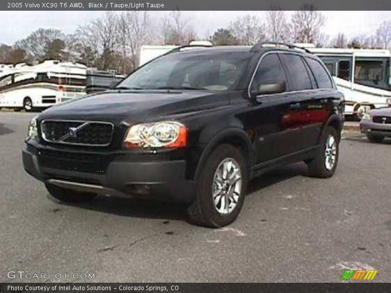 Black / Taupe/Light Taupe 2005 Volvo XC90 T6 AWD