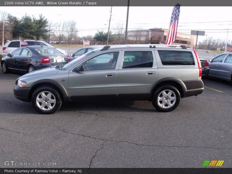 Willow Green Metallic / Taupe 2006 Volvo XC70 AWD
