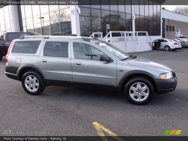 Willow Green Metallic / Taupe 2006 Volvo XC70 AWD