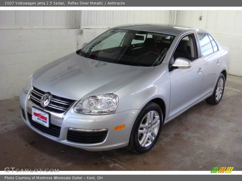 Reflex Silver Metallic / Anthracite 2007 Volkswagen Jetta 2.5 Sedan
