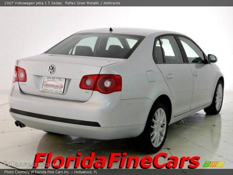 Reflex Silver Metallic / Anthracite 2007 Volkswagen Jetta 2.5 Sedan