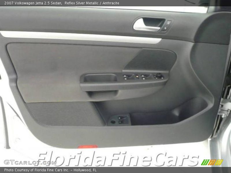 Reflex Silver Metallic / Anthracite 2007 Volkswagen Jetta 2.5 Sedan