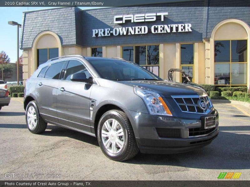 Gray Flannel / Titanium/Ebony 2010 Cadillac SRX V6