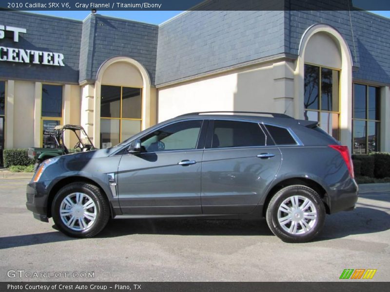 Gray Flannel / Titanium/Ebony 2010 Cadillac SRX V6