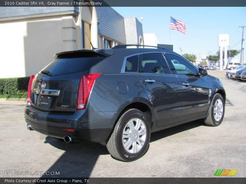Gray Flannel / Titanium/Ebony 2010 Cadillac SRX V6