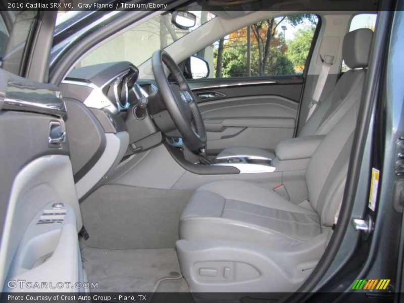 Gray Flannel / Titanium/Ebony 2010 Cadillac SRX V6
