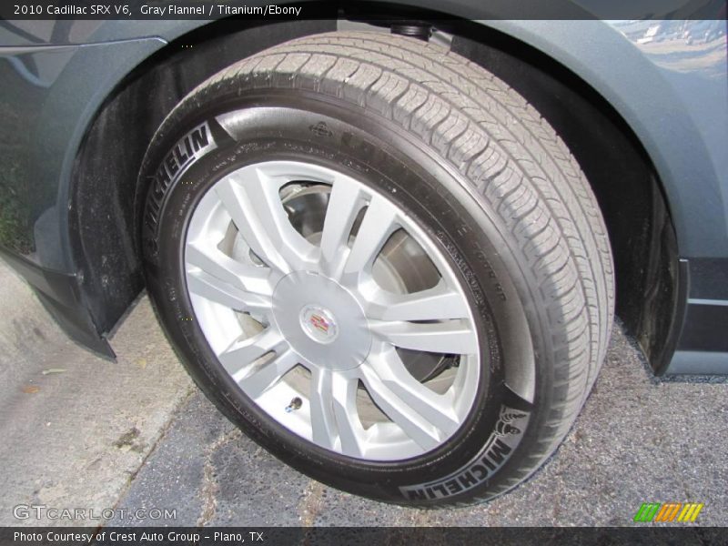 Gray Flannel / Titanium/Ebony 2010 Cadillac SRX V6