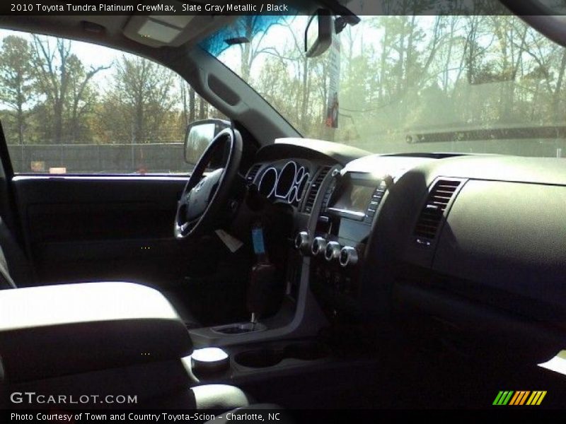 Slate Gray Metallic / Black 2010 Toyota Tundra Platinum CrewMax