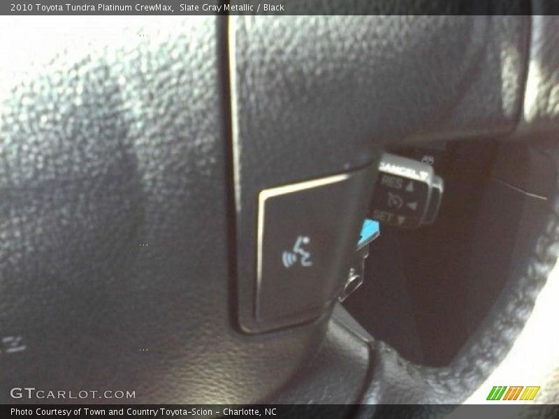 Slate Gray Metallic / Black 2010 Toyota Tundra Platinum CrewMax