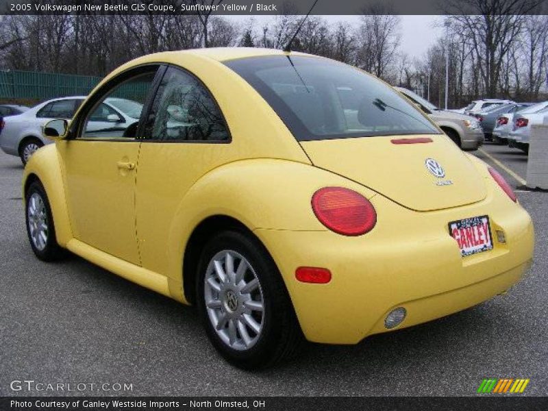 Sunflower Yellow / Black 2005 Volkswagen New Beetle GLS Coupe