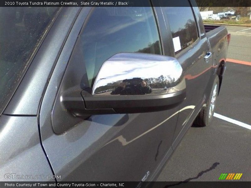 Slate Gray Metallic / Black 2010 Toyota Tundra Platinum CrewMax