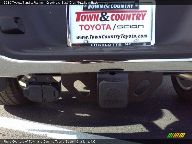 Slate Gray Metallic / Black 2010 Toyota Tundra Platinum CrewMax