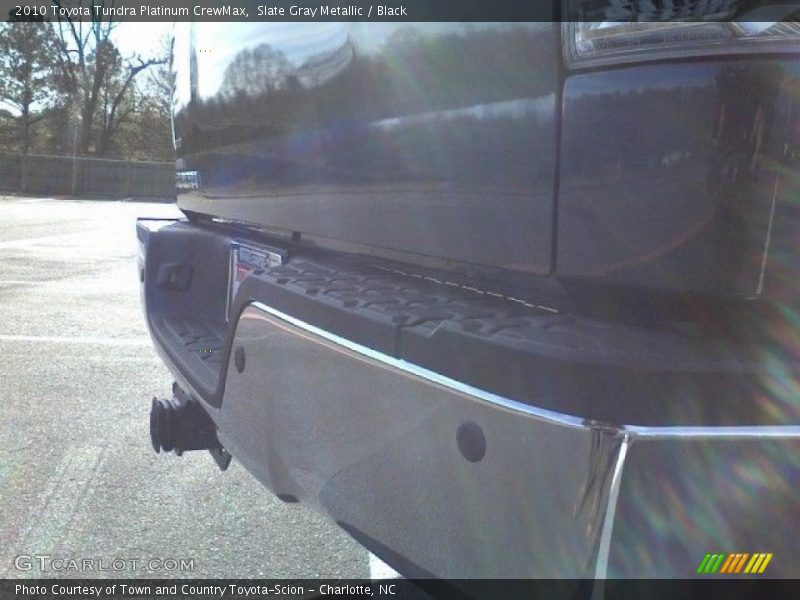 Slate Gray Metallic / Black 2010 Toyota Tundra Platinum CrewMax