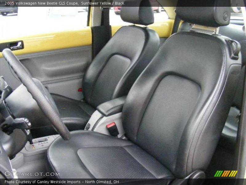 Sunflower Yellow / Black 2005 Volkswagen New Beetle GLS Coupe