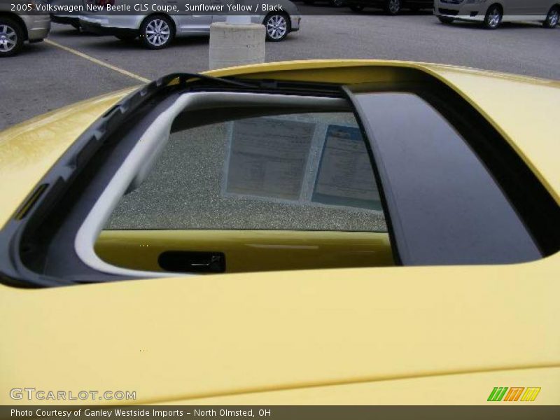 Sunflower Yellow / Black 2005 Volkswagen New Beetle GLS Coupe