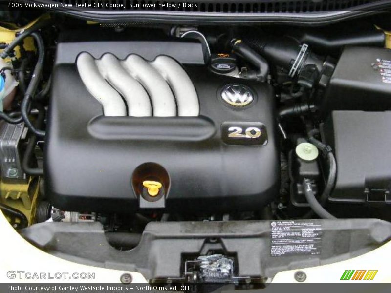 Sunflower Yellow / Black 2005 Volkswagen New Beetle GLS Coupe