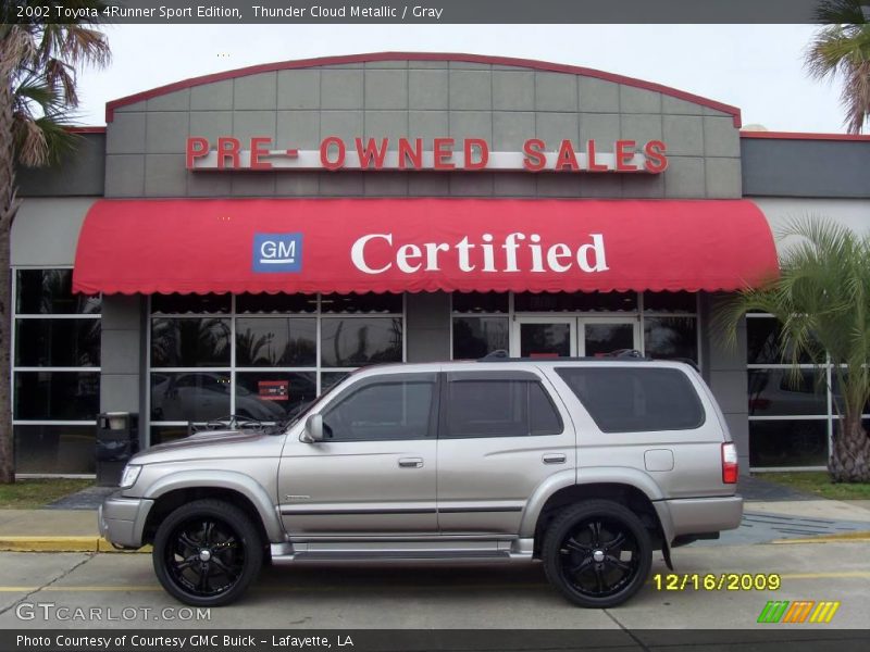 Thunder Cloud Metallic / Gray 2002 Toyota 4Runner Sport Edition