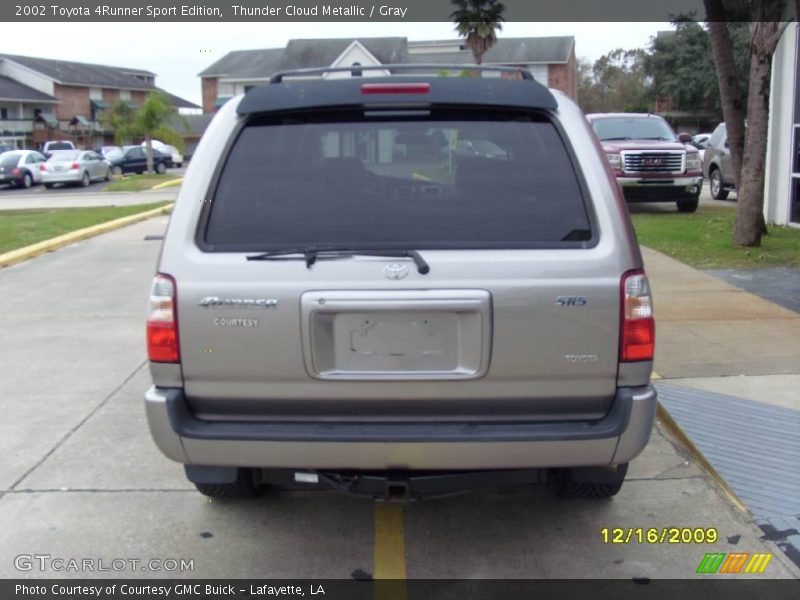 Thunder Cloud Metallic / Gray 2002 Toyota 4Runner Sport Edition