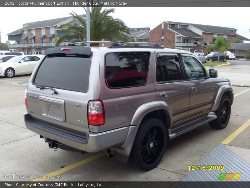Thunder Cloud Metallic / Gray 2002 Toyota 4Runner Sport Edition