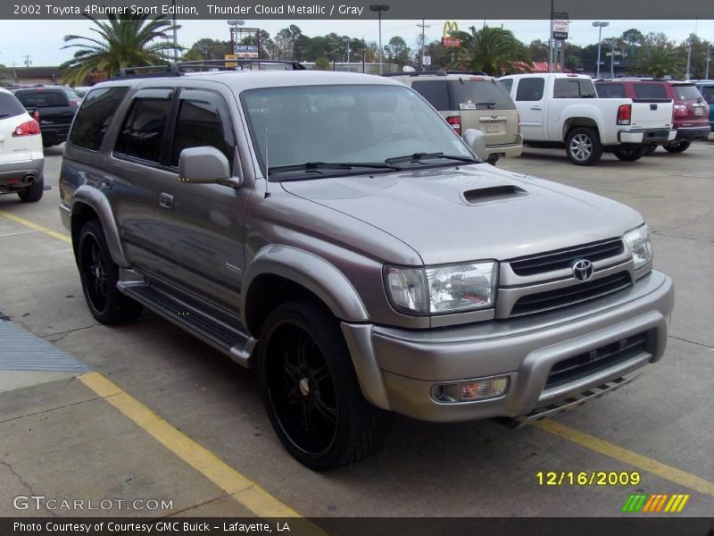 Thunder Cloud Metallic / Gray 2002 Toyota 4Runner Sport Edition