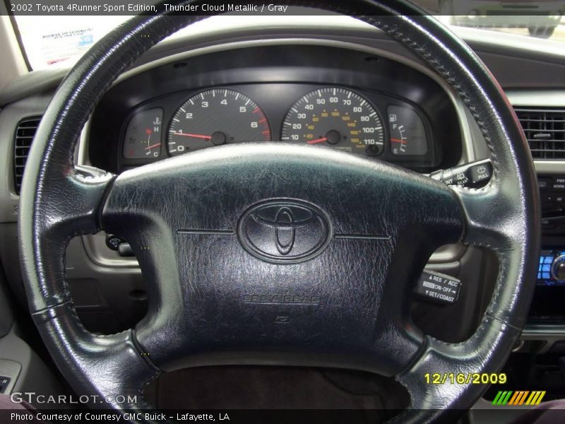 Thunder Cloud Metallic / Gray 2002 Toyota 4Runner Sport Edition