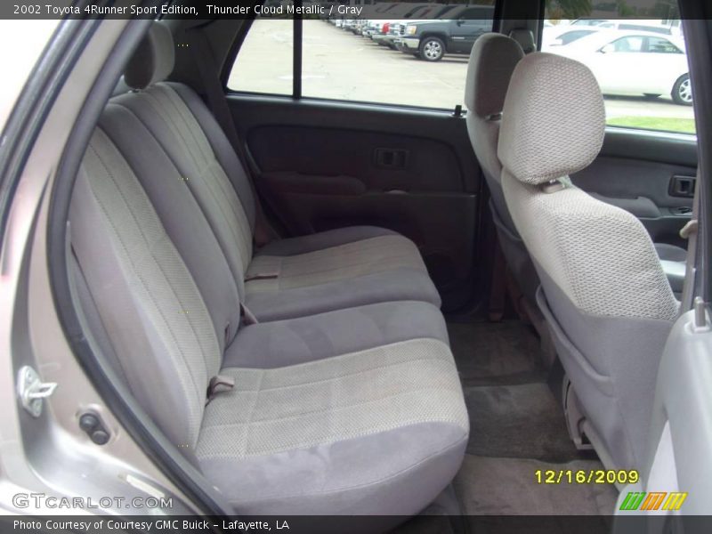 Thunder Cloud Metallic / Gray 2002 Toyota 4Runner Sport Edition