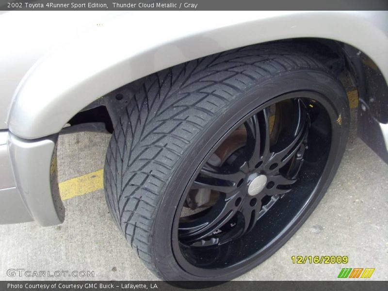 Thunder Cloud Metallic / Gray 2002 Toyota 4Runner Sport Edition