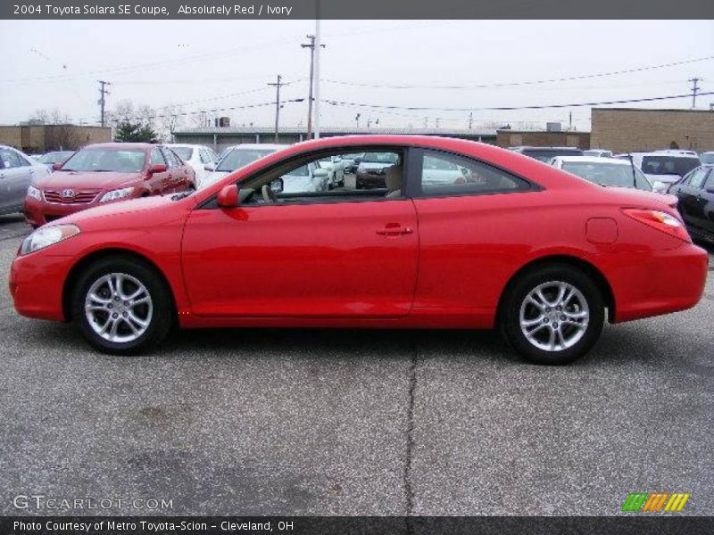 Absolutely Red / Ivory 2004 Toyota Solara SE Coupe