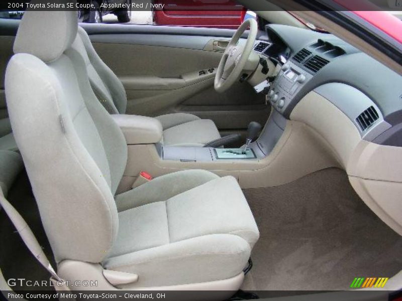 Absolutely Red / Ivory 2004 Toyota Solara SE Coupe