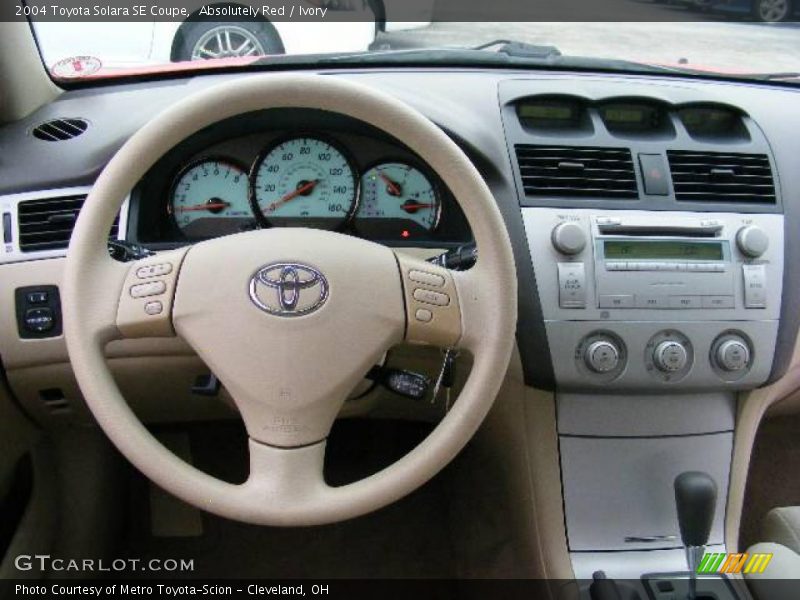Absolutely Red / Ivory 2004 Toyota Solara SE Coupe
