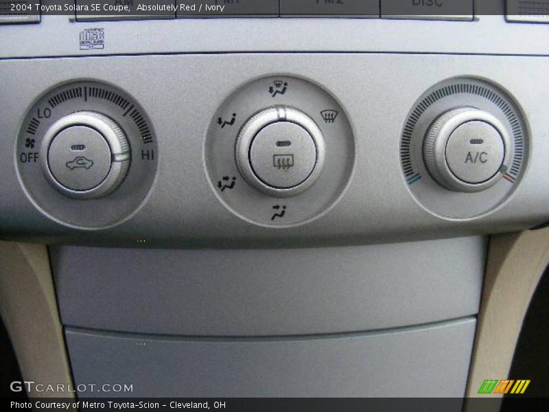 Absolutely Red / Ivory 2004 Toyota Solara SE Coupe
