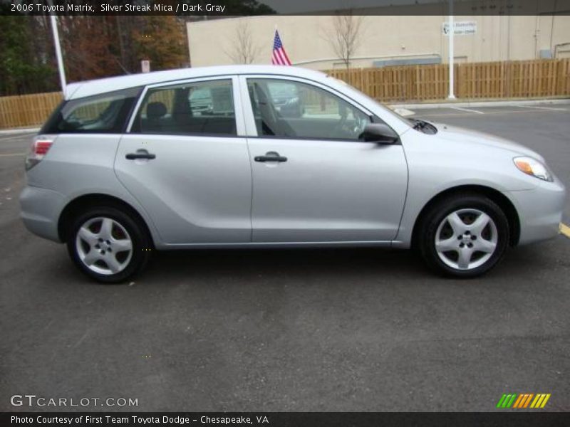 Silver Streak Mica / Dark Gray 2006 Toyota Matrix