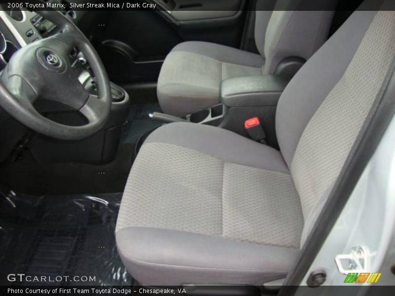 Silver Streak Mica / Dark Gray 2006 Toyota Matrix