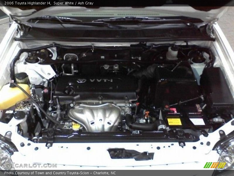 Super White / Ash Gray 2006 Toyota Highlander I4