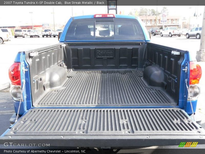 Blue Streak Metallic / Black 2007 Toyota Tundra X-SP Double Cab