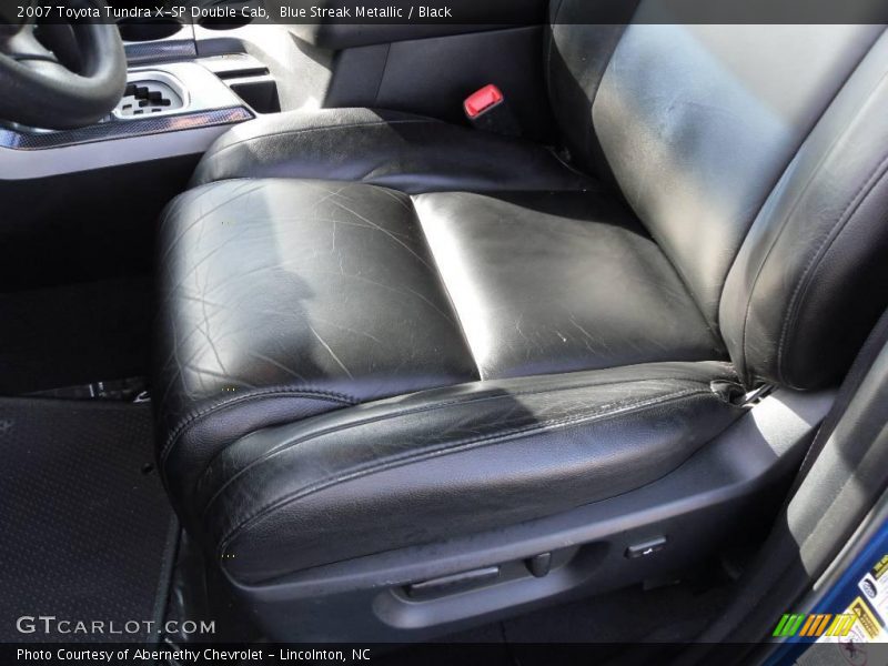 Blue Streak Metallic / Black 2007 Toyota Tundra X-SP Double Cab