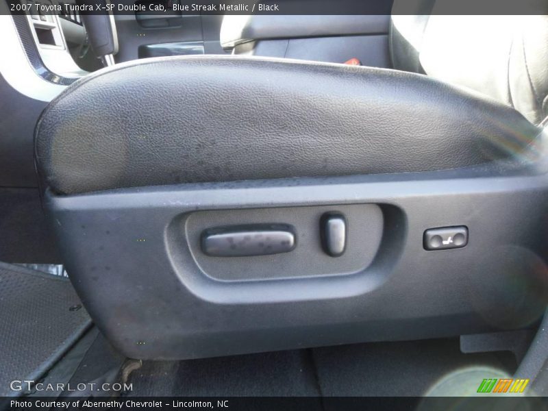 Blue Streak Metallic / Black 2007 Toyota Tundra X-SP Double Cab