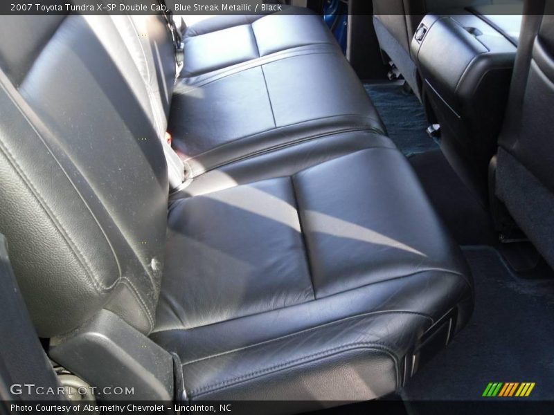 Blue Streak Metallic / Black 2007 Toyota Tundra X-SP Double Cab