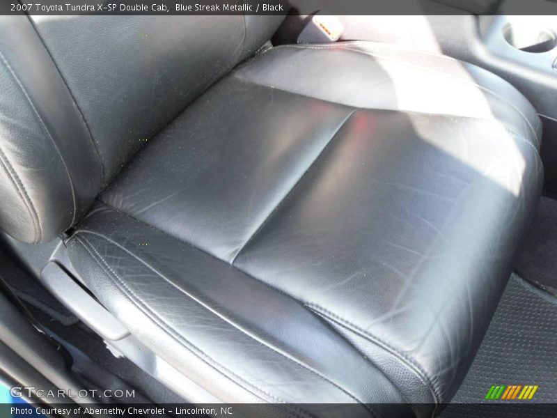 Blue Streak Metallic / Black 2007 Toyota Tundra X-SP Double Cab